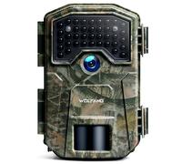 WOLFANG Wildlife Camera, 36MP 2K Trail Camera with 38pcs 940nm No Glow IR LEDs Night Vision Motion Activated Hunting Camera IP66 Waterproof Game Camera for Wildlife Monitoring