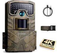 Wildlife Camera, CEYOMUR 20MP 1080P Trail Camera with 36pcs IR LEDs Night Vision Motion Activated and IP66 Waterproof, Hunting Camera with 32GB SD card and batteries for Nature Wildlife Scouting