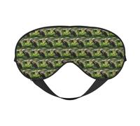 Wildlife Ferret Printing Soft Dual-Use Sleep Blocks Light Efficiently Blackout Eye Mask for Sleeping