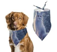 Wildlife Fox Dog Bandana Adjustable Pet Scarf Bib Cute Triangle Handkerchief for Dogs Cats Gifts