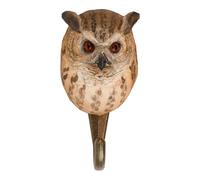 Ceramic Hook By And Mary Fox On An Antique Brass Finished Hook