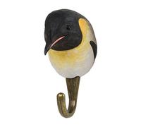 Ceramic Hook By And Mary Fox On An Antique Brass Finished Hook