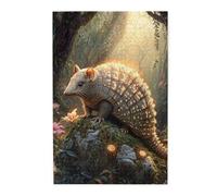 Wildlife Glistening On The Rocks Wooden Jigsaw Puzzle,500 Pcs,Let Your Imagination Run Wild,Exercise Your Hands-On Skills,Entertaining Games for Adults to Release Stress and Relax