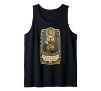 Wildlife Holding It Together with Snacks Sea Otter Animal Tank Top