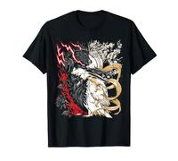 Wildlife Kingfisher Headphone Art Flower Motif T-Shirt
