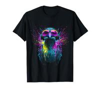 Wildlife Kingfisher Headphone Motif Sunglasses T-Shirt