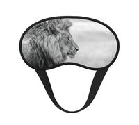 Wildlife Lion Polyester Sleep Mask,Light Blocking Sleep Eye Mask,Night Sleeping Mask, Eye Blinder
