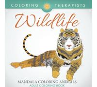 Wildlife: Mandala Coloring Animals - Adult Coloring Book