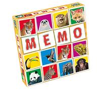 Wildlife Memo Game 41441 Tactic Memo Wildlife, Multicolor