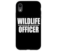 WILDLIFE OFFICER GAME WARDEN PARK RANGER UNIFORM COSTUME TEE Case for iPhone XR
