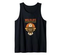 Wildlife Photographer Bald Eagle Bird Photography Camera Tank Top