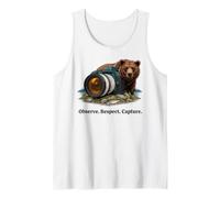 Wildlife Photography Brown Bear Camera Nature Outdoors Tank Top