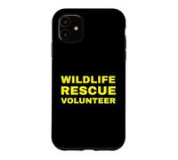 Wildlife Rescue Volunteer Animal Lover Rehabilitation Case for iPhone 11
