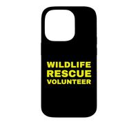 Wildlife Rescue Volunteer Animal Lover Rehabilitation Case for iPhone 14 Pro
