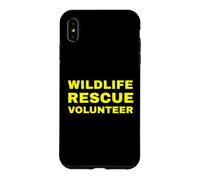 Wildlife Rescue Volunteer Animal Lover Rehabilitation Case for iPhone XS Max