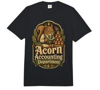 Wildlife Squirrel Accounting Chatter Scurry Forest Comfort Colors Adult Heavyweight T-Shirt