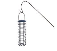 Wildlife Suet Feeder - Steel Energy Treat Container, Hanging Bird Feeding Structure, Decorative Attraction in the Garden, Patio, Nature-Friendly Observation Equipment | Fat S