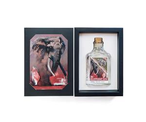 Wildlife Warrior 2 - Limited Art Edition | Elephant London Dry Gin Gift Box With A5 Art Print | For gin, art and wildlife lovers alike