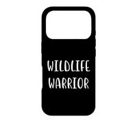 Wildlife Warrior Environmental Statement Nature Conservation Case for iPhone 17 Pro