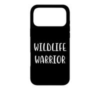 Wildlife Warrior Environmental Statement Nature Conservation Case for iPhone 17 Pro Max