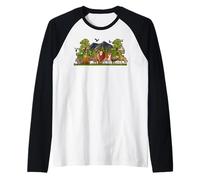 Wildlife Wild Animals Zoo Animal Safari Jungle Raglan Baseball Tee