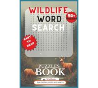 Wildlife Word Search Book: Easy-to-Read Puzzles Featuring Wilderness Life, Survival Gear, Nature Items, and More | 6x9", 112 Pages | 50+ Puzzles (VfazBooks Word Search Collection)