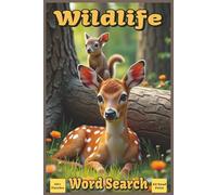 Wildlife Word Search: Word Searches with Easy to Read Print about Wildlife, Nature, Adventure, and More | 6x9 inches, 110 pages | 50+ Puzzles … Gift for Vacations, Holidays, and Free Times