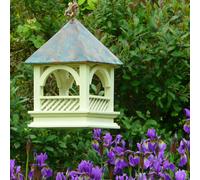 Wildlife World Hanging Bempton Bird Table, Pale Green