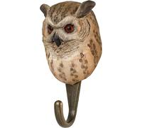 WILDLIFEGARDEN WG4501 Hook Eagle-owl - Hand Carved Hook - Collection European Animals