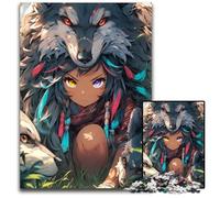 Wildling Woman Piece Jigsaw Puzzle Challenging Puzzles Ideal for Family Fun RelaxationHoliday Gifts 1000 PCS(38x26cm)