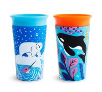 WildLove Miracle 360 Cup, Toddler Cup, BPA Free Baby & Toddler Sippy Cups, Non Spill Cup, Dishwasher Safe Baby Cup, Leakproof Childrens Cups in