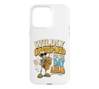 Wildly Unprepared for The Day Ahead Skeleton Iced Coffee Case for iPhone 15 Pro Max