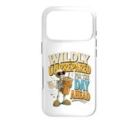 Wildly Unprepared for The Day Ahead Skeleton Iced Coffee Case for iPhone 17 Pro