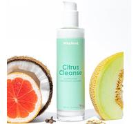 WildMint Citrus Cleanse Natural Face Cleanser | Gentle & Creamy Face Wash for Sensitive, Mature, Acne-Prone & Dry Skin | Vitamin C Brightening Skincare | UK Made Vegan & Cruelty-Free Skincare | 100ml