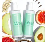 WildMint Citrus Cleanse Twin Pack Natural Face Cleanser | Gentle & Creamy Face Wash for Sensitive, Mature, Redness & Dry Skin | Vitamin C Brightening Skincare | UK, Vegan & Cruelty-Free | 2x 100ml (2)
