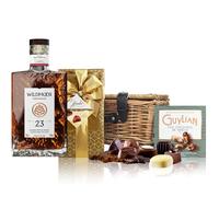 Wildmoor 23 Year Old Dark Moorland Whisky Whisky and Chocolates Hamper 70cl 42% abv