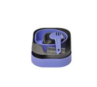 Wildo Camp-A-Box Complete Utensil Set - Blueberry