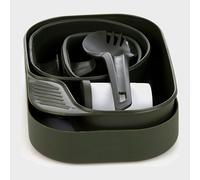 Wildo Camp-A-Box Dining Set 7-Piece Olive