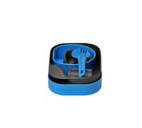 Wildo Camp-A-Box Complete Utensil Set - Light Blue