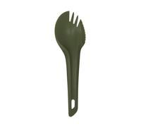 Wildo Proforce Equipment Olive 1-Piece Reusable Spork, Plastic, Contemporary Style, Portable, Dishwasher Safe