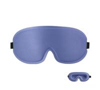 WildOath 3D Eye Mask for Sleeping, 99% Blackout, Breathable & Adjustable, Ultra Soft Sleep Mask for Men Women, Lightweight & No Pressure on Eyes, Fits Head Size 50-68cm (Purplish Blue)