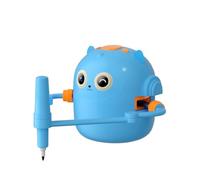 WildOath Intelligent Drawing Robot for Kids with 100 Word Cards & 12 Color Pens, Educational Art Learning Toy with Step-by-Step Cards, Blue,for Age 3+ Boys Girls Birthday Christmas