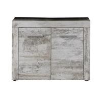 wildon wooden vanity cabinet in canyon white pine with 2 doors