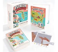 Wildory Florida Hidden Gems: 50 Scratch-Off Adventure Cards with Memory Album-Florida Travel Guide Featuring Outdoor Activities, Scenic Attractions, Road Trips & Unique Experiences for Travelers