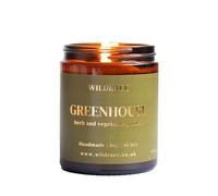 WILDRACE Greenhouse 100% Essential Oil Candle | Herb & Vegetable Garden Aromas, Natural Soy Wax, Clean Burning, 40 Hour Burn Time, Sustainable Gift