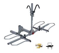 WILDROAD Hitch Bike Rack, Wobble Free Smart Tilting Bike Rack, Foldable 2-Bike Rack for Standard, Fat Tire and E-Bike, 2-Bike 180 lbs Capacity 180 lbs, Fits 2-inch Receiver