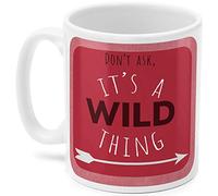 Wild's Mug, It's a Wild Thing, (Deep Red)