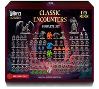 Wildspire Classic Creatures Full Set 1 - Paintable Essential DND Monster Miniatures Bulk - 125 Miniatures for D&D 28mm Scale Minatures Dungeons and Dragons Minis D&D Minature Figures