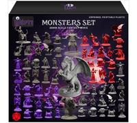 Wildspire Fantasy Miniatures & Bookish Dragon for DND Miniatures Monsters DND 28mm-32mm Bulk Dungeons & Dragons Miniatures D&D Miniatures Monsters DND Minis DND Figures Starter Pathfinder Miniatures