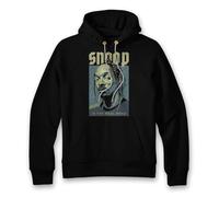 wildstallion Snoop Dogg Hoodie - Exclusive Streetwear Apparel for the D-O-G-G's Biggest Fans - Hoodie for Men and Women, Unisex Hoodie (UK, Alpha, L, Regular, Regular, BLACK)
